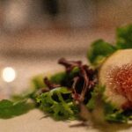 green vegetable on white ceramic plate